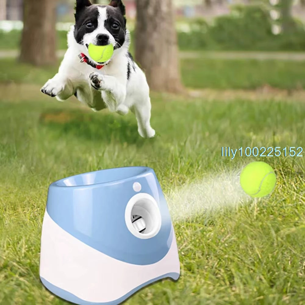 Automatic Dog Ball Launcher for Small to Medium Dogs,Tennis Launcher Pet Training,Indoor/Outdoor Interactive Toy,Dog Toy Pet Toy